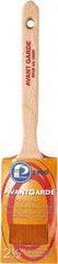 Premier Paint Roller - 2-1/2" Oval Polyester Sash Brush - 3" Bristle Length, 7-1/2" Wood Sash Handle - Eagle Tool & Supply