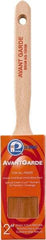 Premier Paint Roller - 2" Oval Polyester Sash Brush - 2-3/4" Bristle Length, 7-1/4" Wood Sash Handle - Eagle Tool & Supply