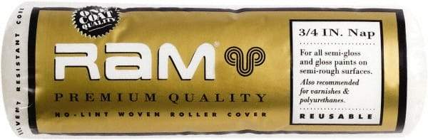 Premier Paint Roller - 3/4" Nap, 9" Wide Paint Roller Cover - Rough Texture, Polyester - Eagle Tool & Supply