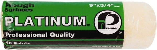 Premier Paint Roller - 3/4" Nap, 9" Wide Paint Roller Cover - Rough Texture, Polyester - Eagle Tool & Supply