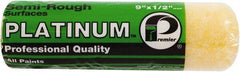 Premier Paint Roller - 1/2" Nap, 9" Wide Paint Roller Cover - Semi-Rough Texture, Polyester - Eagle Tool & Supply
