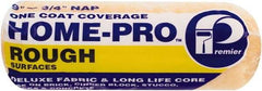 Premier Paint Roller - 3/4" Nap, 9" Wide Paint Roller Cover - Rough Texture, Polyester - Eagle Tool & Supply
