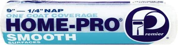 Premier Paint Roller - 1/4" Nap, 9" Wide Paint Roller Cover - Smooth Texture, Polyester - Eagle Tool & Supply