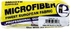 Premier Paint Roller - 5/16" Nap, 7" Wide Paint Roller Cover - Smooth Texture, Microfiber - Eagle Tool & Supply