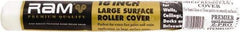 Premier Paint Roller - 1/4" Nap, 18" Wide Paint Roller Cover - Smooth Texture, Polyester - Eagle Tool & Supply