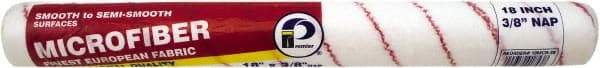 Premier Paint Roller - 3/8" Nap, 18" Wide Paint Roller Cover - Semi-Smooth Texture, Microfiber - Eagle Tool & Supply