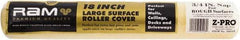 Premier Paint Roller - 3/4" Nap, 18" Wide Paint Roller Cover - Rough Texture, Polyester - Eagle Tool & Supply