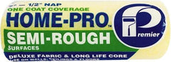 Premier Paint Roller - 1/2" Nap, 7" Wide Paint Roller Cover - Semi-Rough Texture, Polyester - Eagle Tool & Supply