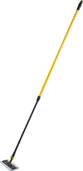 Rubbermaid - 57" Long x 3-1/2" Wide Dust Mop Frame - Black, Hook & Loop - Eagle Tool & Supply