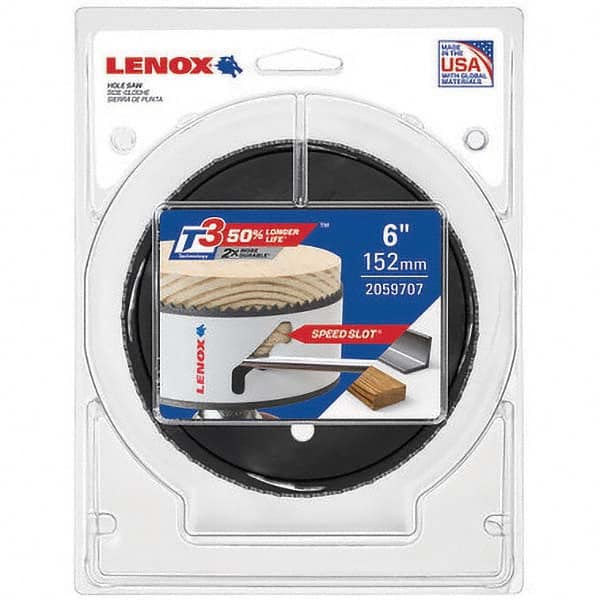 Lenox - Hole Saws Saw Diameter (mm): 1.50 Saw Diameter (Inch): 6 - Eagle Tool & Supply