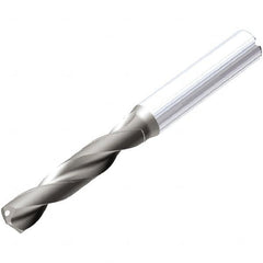 Kennametal - 10.8mm 138° Spiral Flute Solid Carbide Screw Machine Drill Bit - Eagle Tool & Supply