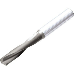 Kennametal - 6.9mm 142° Spiral Flute Solid Carbide Screw Machine Drill Bit - Eagle Tool & Supply