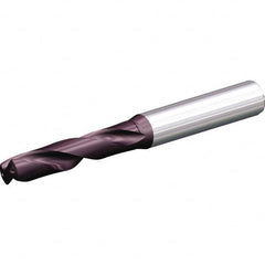 Kennametal - 25/64" 140° Spiral Flute Solid Carbide Screw Machine Drill Bit - Eagle Tool & Supply