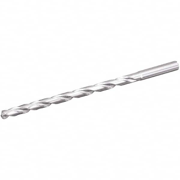 Kennametal - 2.5mm 135° 2-Flute Solid Carbide Extra Length Drill Bit - Eagle Tool & Supply