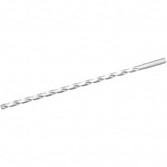 Kennametal - 3/8" 135° 2-Flute Solid Carbide Extra Length Drill Bit - Eagle Tool & Supply