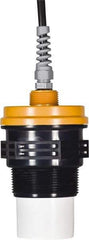 Made in USA - 1\x92 to 25\x92 for Liquids, 1\x92 to 10\x92 for Solids Transmission Range Ultrasonic Explosion-Proof Transmitter - 2" NPT Mount, 30 Max psi, ±0.25% of Range Accuracy, 12 to 28 VDC (Loop Powered) - Eagle Tool & Supply