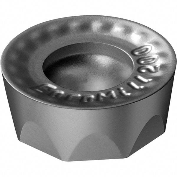 Sandvik Coromant - RCKT1304 PH Grade 1130 Carbide Milling Insert - AlTiCrN Finish, 4.76mm Thick, 12.7mm Inscribed Circle, 6.35mm Corner Radius - Eagle Tool & Supply