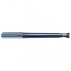 8mm Dia. - 150mm OAL - 2 FL 30 Helix TiAlN Carbide End Mill - Eagle Tool & Supply