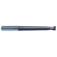 8mm Dia. - 150mm OAL - 2 FL 30 Helix TiAlN Carbide End Mill - Eagle Tool & Supply