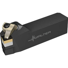 Walter - 75° Lead Angle, 25mm Shank Height x 25mm Shank Width, Indexable Turning Toolholder - 135mm OAL, Series DSBN-ISO-AUSSEN-P - Eagle Tool & Supply