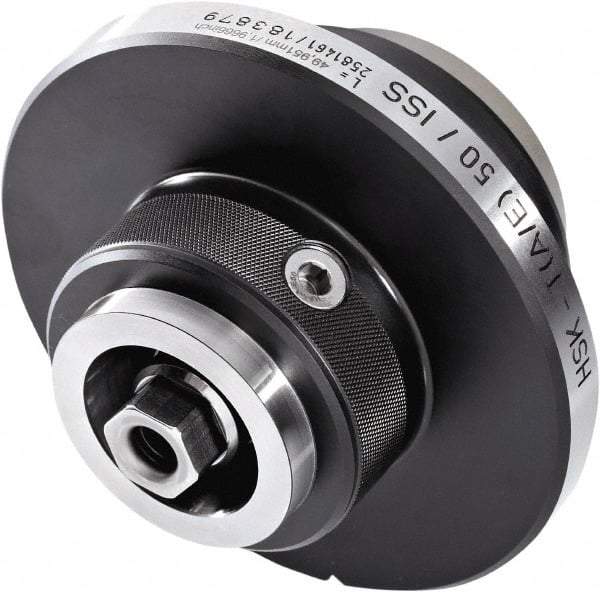 HAIMER - 45 Taper, On-Center/Rotating, Spindle Adapter - 20mm Projection, Use with ISS-U Spindle - Eagle Tool & Supply