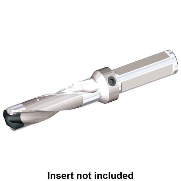 Kennametal - 36.12 to 40mm Diam, 5xD, 180.6mm Max Depth, 1-1/2" Shank Diam, 232.9mm Flute, 342.85mm OAL, Replaceable Tip Drill - KSEM3611HPGM Insert, 10 Seat Size, KSEM Toolholder, Series KSEM - Eagle Tool & Supply