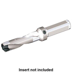 Kennametal - 36.12 to 40mm Diam, 5xD, 180.6mm Max Depth, 1-1/2" Shank Diam, 232.9mm Flute, 342.85mm OAL, Replaceable Tip Drill - KSEM3611HPGM Insert, 10 Seat Size, KSEM Toolholder, Series KSEM - Eagle Tool & Supply