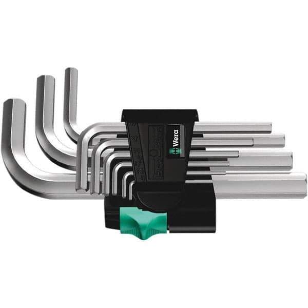 Wera - Hex Key Sets Tool Type: Hex Handle Type: L-Key Short Arm - Eagle Tool & Supply