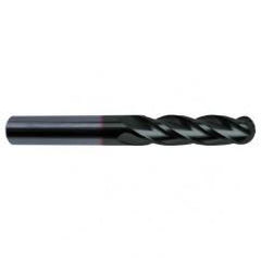 3/4" Dia. - 5 OAL - 30 Helix Super-A CBD Ball Nose EM - 4 FL - Eagle Tool & Supply