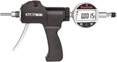 Starrett - Electronic Bore Gages Type: Pistol Grip Electronic Bore Gage Minimum Measurement (Decimal Inch): 0.7500 - Eagle Tool & Supply