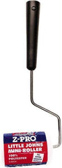 Premier Paint Roller - 10" Long, 1/4" Nap, Wall Paint Roller Set - 5" Wide, Steel Frame, Includes Roller Cover & Frame - Eagle Tool & Supply