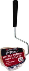 Premier Paint Roller - 10" Long, 3/4" Nap, Wall Paint Roller Set - 5" Wide, Steel Frame, Includes Roller Cover & Frame - Eagle Tool & Supply