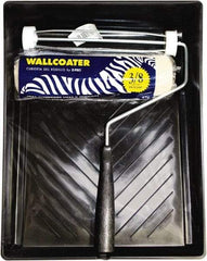 Premier Paint Roller - 3/8" Nap, Wall Paint Roller Set - 10" Wide, Steel Frame, Includes Paint Tray, Roller Cover & Frame - Eagle Tool & Supply