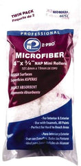 Premier Paint Roller - 3/4" Nap, 4" Wide Paint Mini Roller Covers - Rough Texture, Microfiber - Eagle Tool & Supply