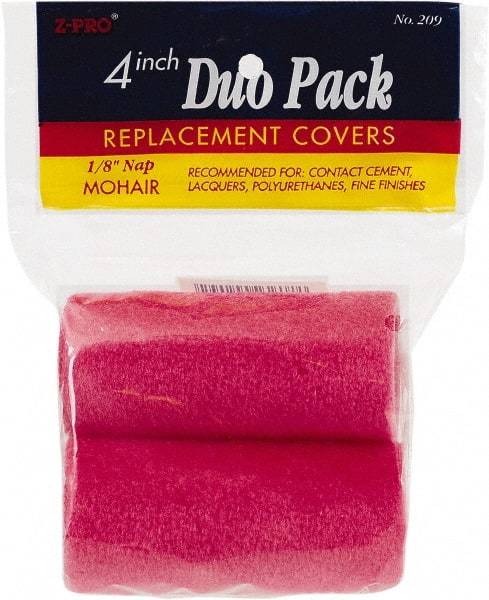 Premier Paint Roller - 4" Wide Paint Roller Cover - Smooth Texture, Mohair - Eagle Tool & Supply