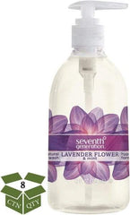 Seventh Generation - 12 oz Pump Bottle Liquid Soap - Clear, Lavender Flower & Mint Scent - Eagle Tool & Supply