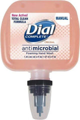 Dial - 1.25 L Dispenser Refill Foam Soap - Light Pink, Original Scent - Eagle Tool & Supply