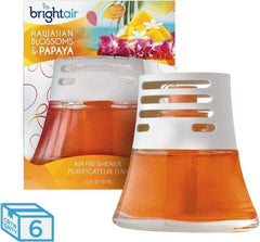 BRIGHT Air - 2.5 oz Diffuser Air Freshener - Liquid, Hawaiian Blossoms & Papaya Scent - Eagle Tool & Supply