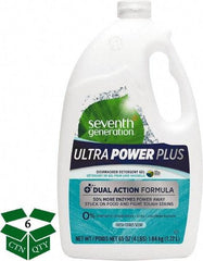 Seventh Generation - 65 oz Bottle Automatic Dishwashing Gel - Fresh Citrus Scented - Eagle Tool & Supply