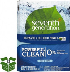 Seventh Generation - 45 oz Box Automatic Dishwashing Powder - Unscented - Eagle Tool & Supply