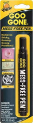 Goo Gone - 0.34 oz Pen Applicator Adhesive Remover - Removes Adhesives, Gum, Tar, Crayon, Scuff Marks, Wax, Sap - Eagle Tool & Supply