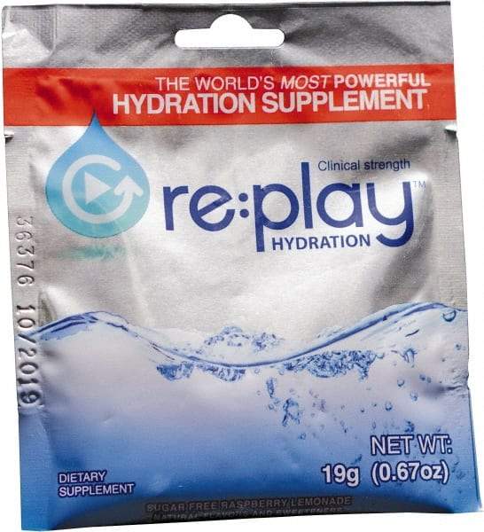 Hydration Health - 0.67 oz Packet Sugar Free Raspberry Lemonade Activity Drink - Powdered, Yields 18.67 oz - Eagle Tool & Supply