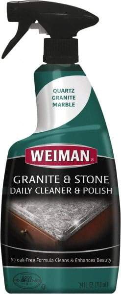 Weiman - 24 fl oz Liquid Stone Cleaner - Citrus Scented, Spray Bottle Container - Eagle Tool & Supply