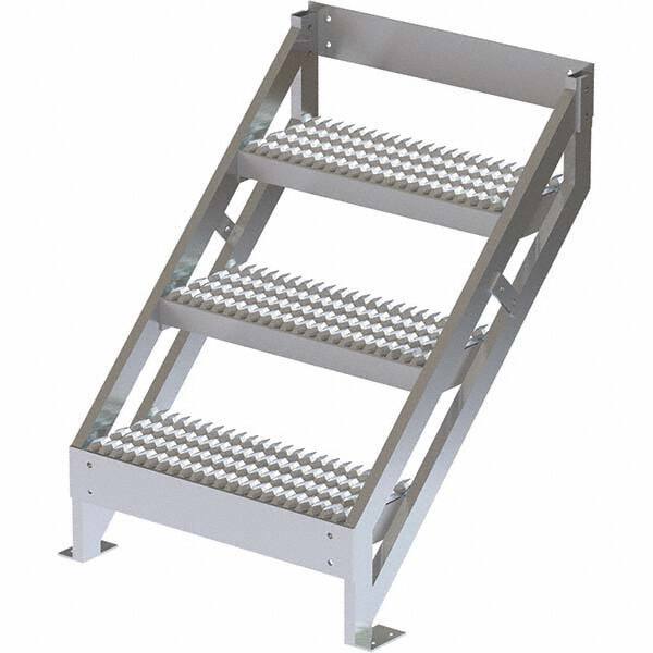 TRI-ARC - Rolling & Wall Mounted Ladders & Platforms Type: Ladder Style: Stair Unit - Eagle Tool & Supply
