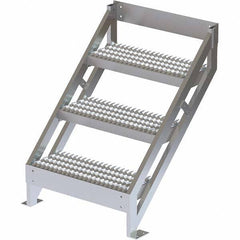 TRI-ARC - Rolling & Wall Mounted Ladders & Platforms Type: Ladder Style: Stair Unit - Eagle Tool & Supply