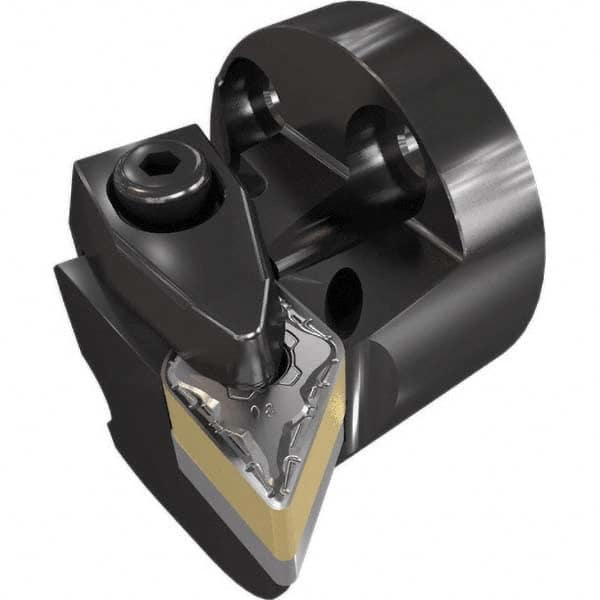 Iscar - Replaceable Boring Bar Heads Material: Steel Insert Style: DN - Eagle Tool & Supply