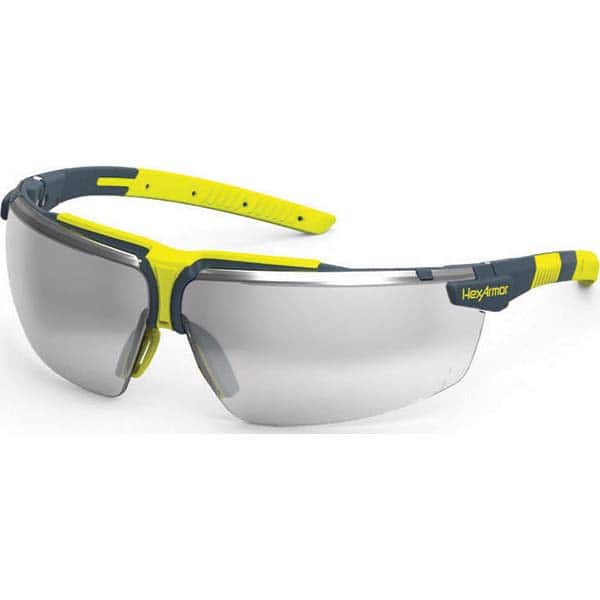 HexArmor - Safety Glasses Type: Safety Lens Color Family: Indoor/Outdoor Mirror - Eagle Tool & Supply