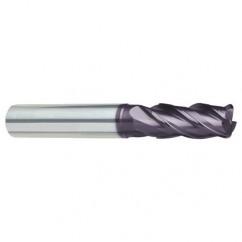 1/4" Dia. - 2-1/2" OAL - 4 FL Variable Helix Super-A Carbide End Mill - Eagle Tool & Supply