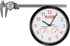 SPI - 0" to 6" Range, 0.001" Graduation, 0.1" per Revolution, Dial Caliper - White Face - Eagle Tool & Supply