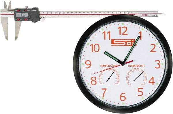 SPI - 0 to 300mm Range, 0.01mm Resolution, Electronic Caliper - Stainless Steel with 60mm Stainless Steel Jaws, 0.0015" Accuracy - Eagle Tool & Supply